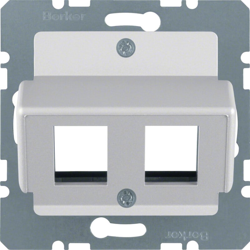 HAGER - S.1 - Keskiölevy 2xAMP vino alu