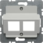 HAGER - S.1/B.3/B.7 50x50mm - Keskiölevy 2xActassi val