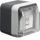 HAGER - Pintarasia IP55 harm W.1 - Datarasia 1xRJ45 kat6 STP