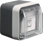 HAGER - Pintarasia IP55 harm W.1 - Datarasia 1xRJ45 kat6 STP