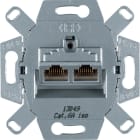 HAGER - Telerasia - 2xRJ45 Cat6A iso STP