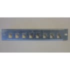FSM - Paneeli-kupari - RJ45 paneeli 10 1U 8*keystone