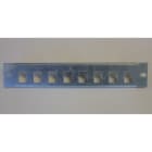 FSM - Paneeli-kupari - RJ45 paneeli 10 1U 8*keystone
