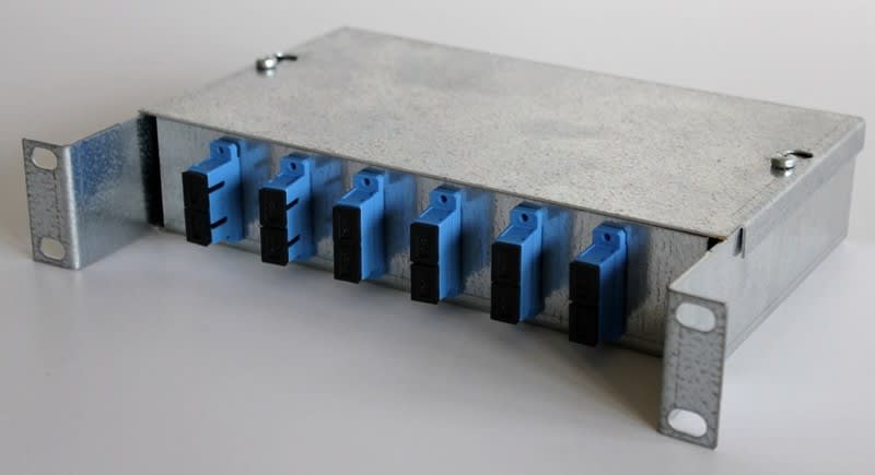 KERMAN - Paneeli-kuitu - 10 1u 6-SC duplex aukoitus