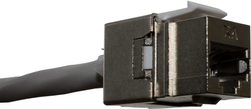 KERMAN - Liitin-CAT6a - Cat6a STP keystone, kertapur.