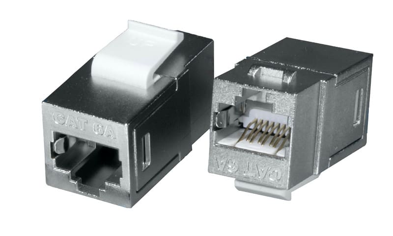 KERMAN - Adapteri - Cat6A STP RJ45 jatkosliitin