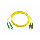 ETD - Kytkentäkaapeli-kuitu - 2SC/APC - 2FC/APC SM 3 m Dpx