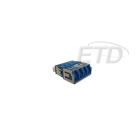ETD - Adapteri - Pölysulku QLC-QLC SM sininen