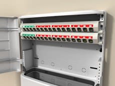 DRAKA - Paneeli kupari - PK-310 Liitinpaneeli 16xRJ45