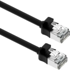 EXCEL NETWORKING - Kytkentäkaapeli-CAT6a - CAT6A MINI P/JOHTO 3 M BK