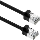 EXCEL NETWORKING - Kytkentäkaapeli-CAT6a - CAT6A MINI P/JOHTO 10 M BK