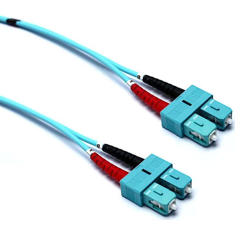 EXCEL NETWORKING - Kytkentäkaapeli-kuitu - OM3 P/L SC-SC DX AQ 5M