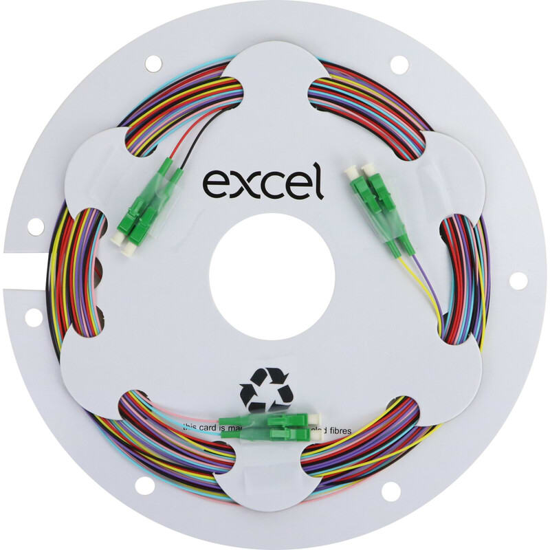 EXCEL NETWORKING - Häntäkuitu - EXL OS2 2M LCAPC PT 9/125 12CL