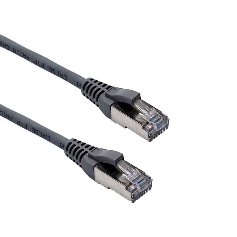 EXCEL NETWORKING - Kytkentäkaapeli-CAT5e - XL C5E F/U BBS PL 0.5M GY PK10