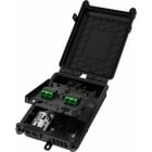 EXCEL NETWORKING - Päätekotelo - ENCASA 8F FDP W/ 4 LCA BK