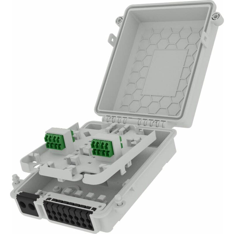 EXCEL NETWORKING - Päätekotelo - ENCASA 16F FDP W/ 16 LCA GY