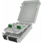 EXCEL NETWORKING - Päätekotelo - ENCASA 16F FDP W/ 8 SCA GY