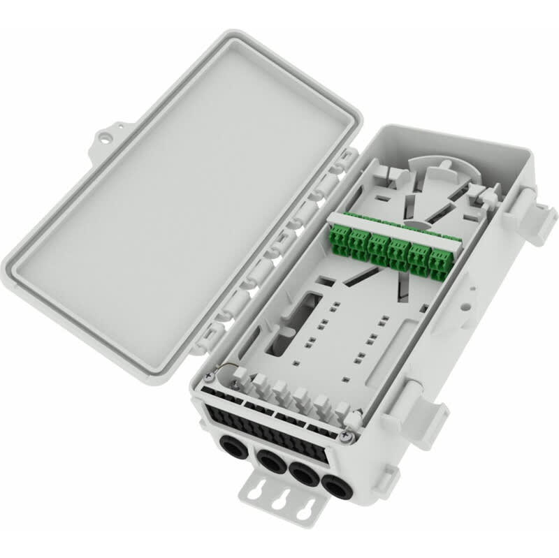 EXCEL NETWORKING - Päätekotelo - ENCASA 24F FDP W/ 24 LCA GY