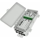 EXCEL NETWORKING - Päätekotelo - ENCASA 24F FDP W/ 12 SCA GY