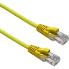 EXCEL NETWORKING - Kytkentäkaapeli-CAT5e - EXL C5E U/U BL PL 0.2M YE PK10