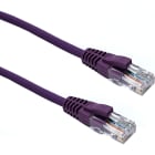 EXCEL NETWORKING - Kytkentäkaapeli-CAT5e - XL C5E U/UTP B/L P/L 3M VIOLET