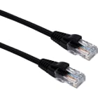 EXCEL NETWORKING - Kytkentäkaapeli-CAT5e - EXL C5E U/UTP P/L LSOH 10M BK
