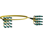 ELEVATE - Kytkentäkaapeli-kuitu - ELEVATE BASE8 OS2 96 MPO 2m EL