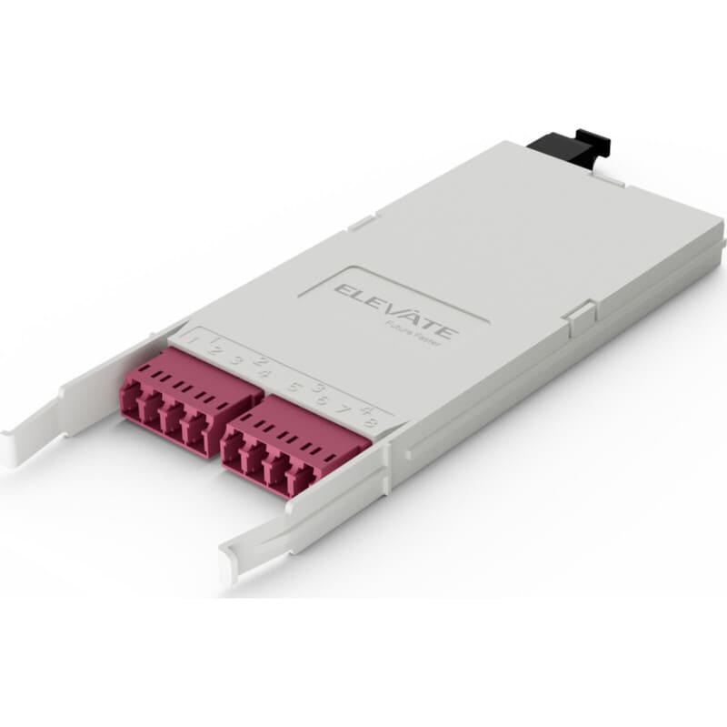 ELEVATE - Paneeli-kuitu - HD BASE8 - 8F LC-MPO M OM4 HD