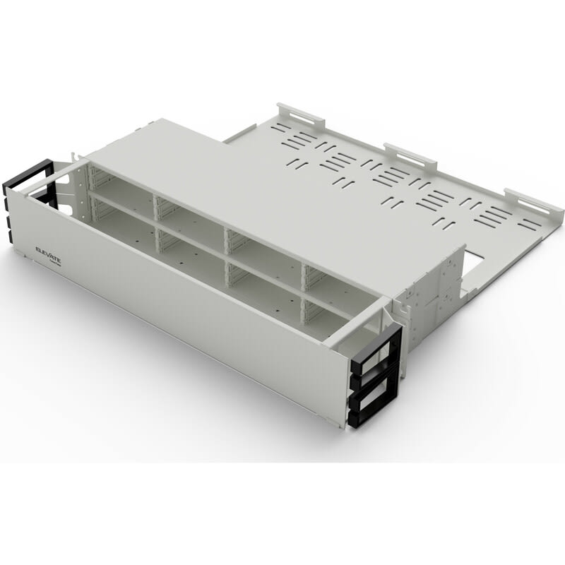ELEVATE - Paneeli-kuitu - HD B16 ALUSTA 2U 16 PAIKKAA WH