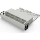 ELEVATE - Paneeli-kuitu - HD B24 ALUSTA 2U 12 PAIKKAA WH