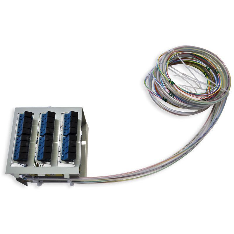 NAFICON - Häntäkaapeli - ODF SC 3x8/- 24SMT 3.5m