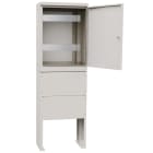 NAFICON - Telejakokaappi - NAF K0/850 + jalusta RAL7035