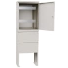 NAFICON - Telejakokaappi - NAF K0/850 + jalusta RAL7035