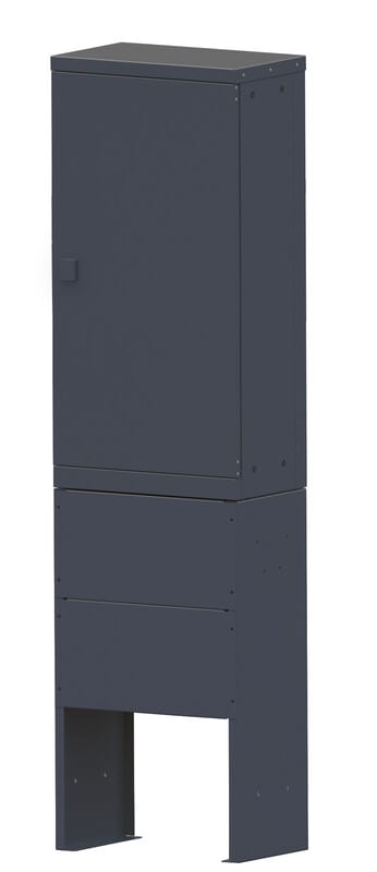 NAFICON - Telejakokaappi - NAF K0/1200 + jalusta RAL7024