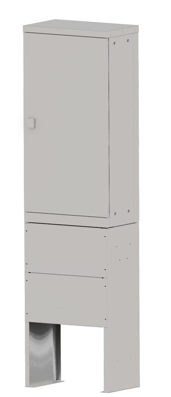 NAFICON - Telejakokaappi - NAF K0/1200 + jalusta RAL7035