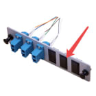 FINNSAT - Peitelevy - Peitetulppa LC-D/SC-S musta