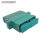 FINNSAT - Adapteri - OM3 SC/SC duplex aqua