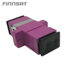 FINNSAT - Adapteri - OM4 SC/SC simplex magenta
