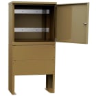 NAFICON - Telejakokaappi - NAF K1/850 + jalusta RAL7008