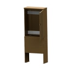 NAFICON - Telejakokaappi - NAF K1/1200 + jalusta RAL7008