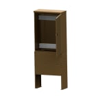 NAFICON - Telejakokaappi - NAF K1/1200 + jalusta RAL7008