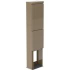 NAFICON - Telejakokaappi - NAF jatkoskaappi SLIM. RAL 7008