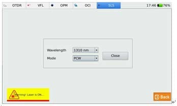 LAATUANTENNI - Työkalu-kuitu - Valonlähde-optio MTP-200:lle