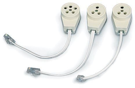 BCC SOLUTIONS - Sovitinjohto RJ45U/3-nap jatko - ISDN6