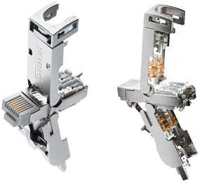 SIEMENS - Liitin-CAT6a - IE FC RJ45 180° 4x2