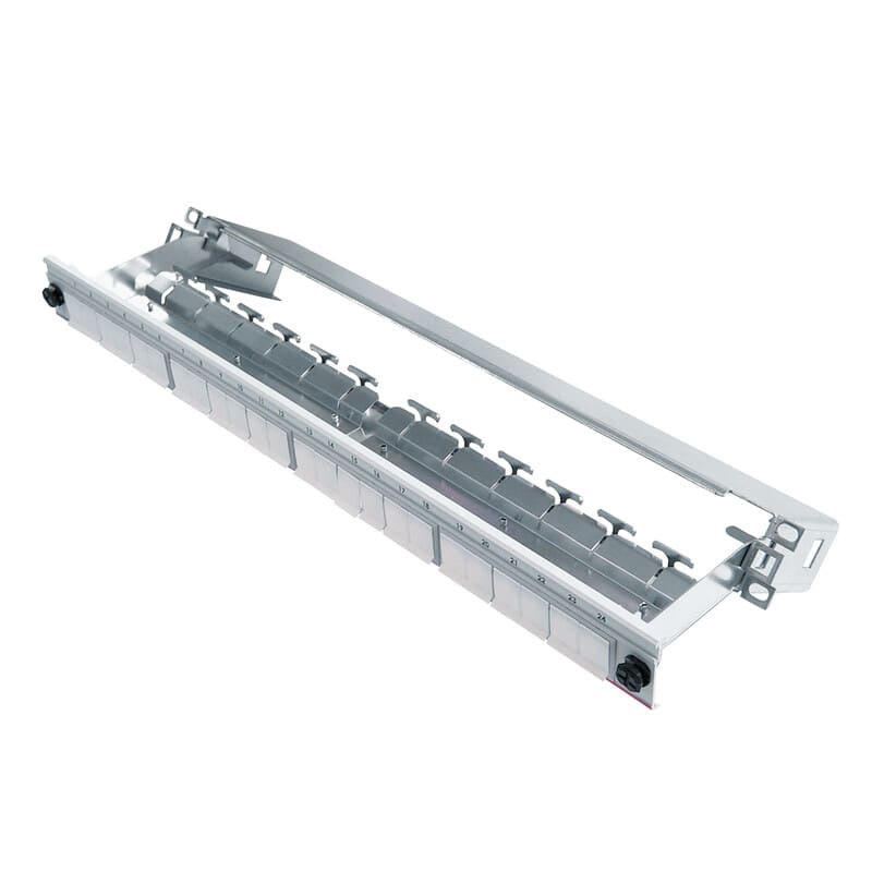 NEXANS - Kytkentäkotelo - EMPTY PANEL 1HU 24 SLIDING