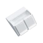 NEXANS - Liitinlevy - ANGLED OUTLET EMPTY FOR 2 CONN