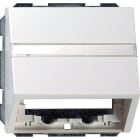 GIRA - 2*RJ45 keskiölevy vino VAL - Gira Keskiölevy