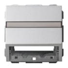 GIRA - 2*RJ45 keskiölevy vino ALU - Gira Keskiölevy