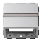 GIRA - 2*RJ45 keskiölevy vino ALU - Gira Keskiölevy